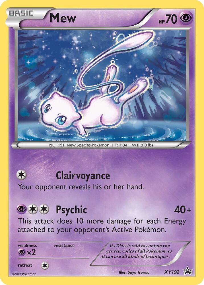 holographic mew pokemon card Mew
