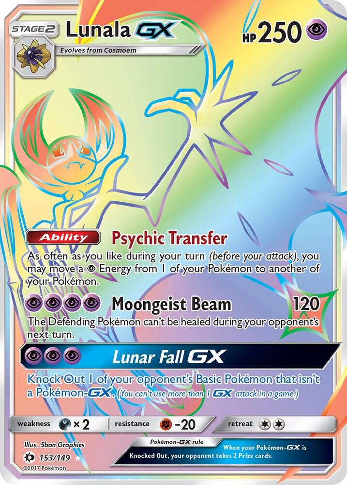 Lunala GX - Psychic