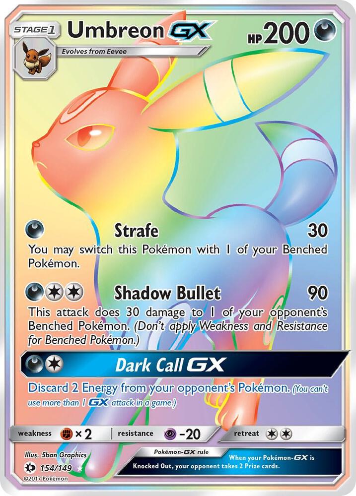 Umbreon GX - Darkness