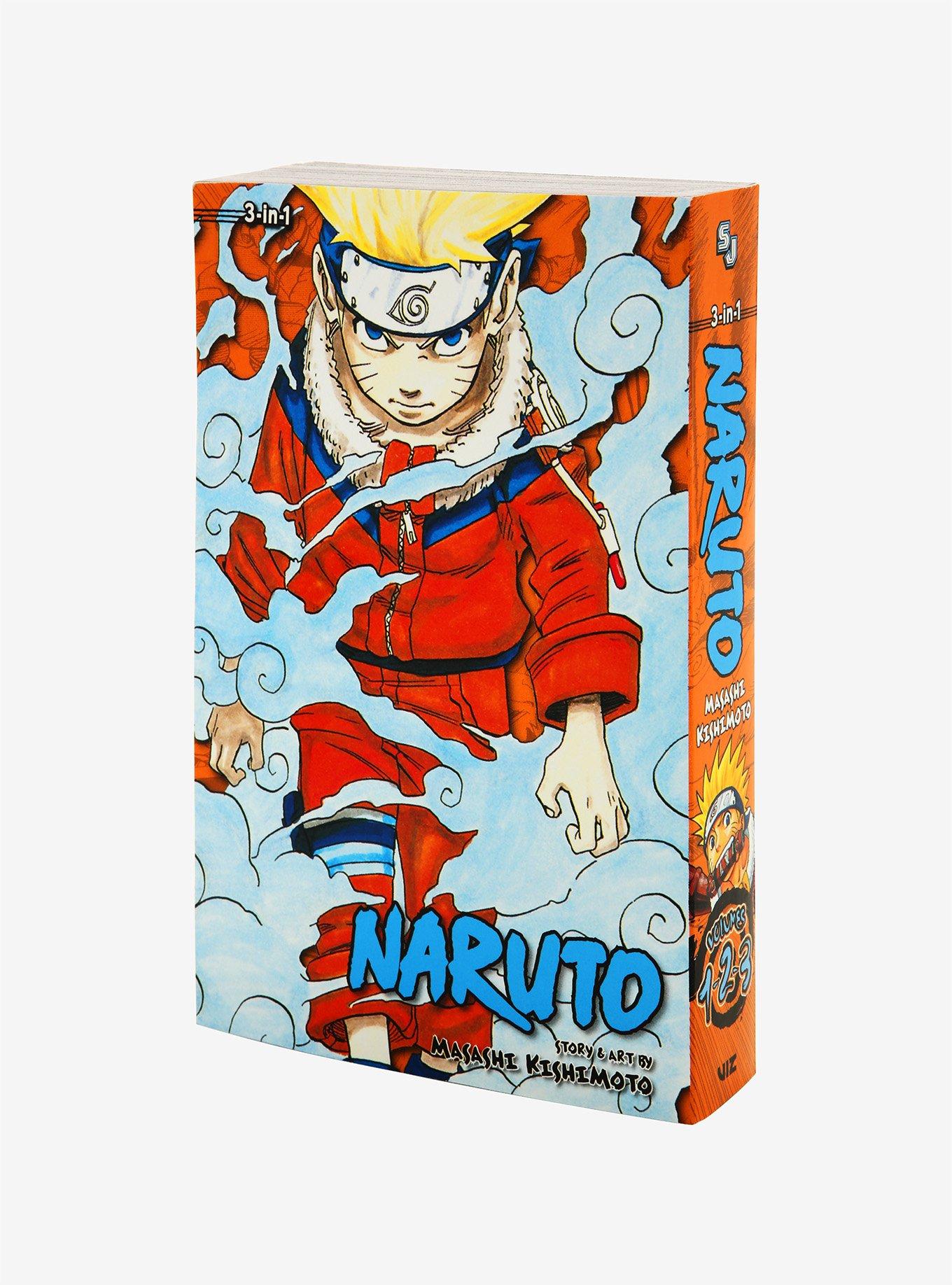 Naruto 3-In-1 Edition Volume 01