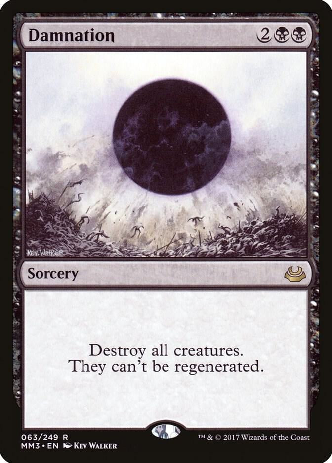 Damnation - Sorcery - Black