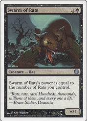 Swarm of Rats - Black
