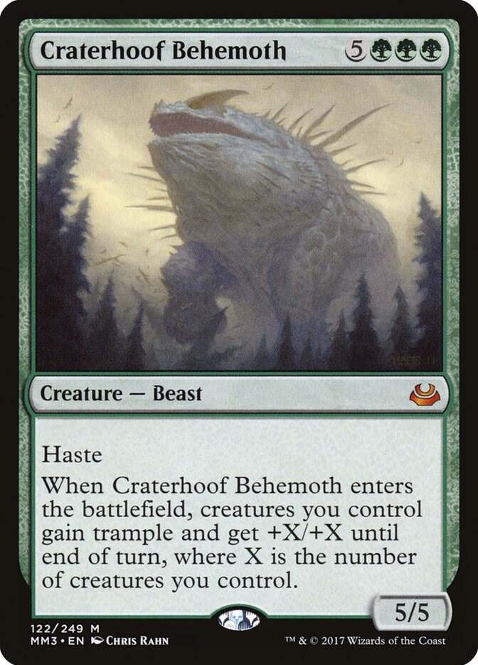 Craterhoof Behemoth - Green