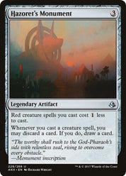 Hazoret's Monument - Artifact