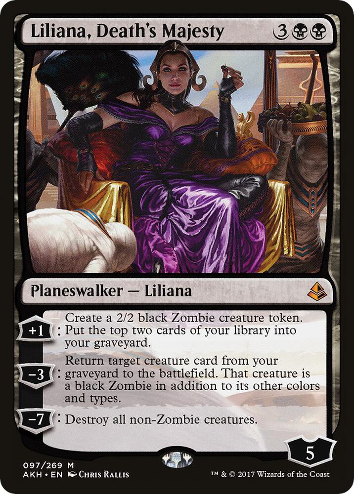 Liliana, Death's Majesty - Black