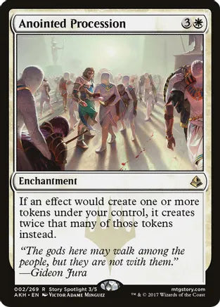 Anointed Procession - White