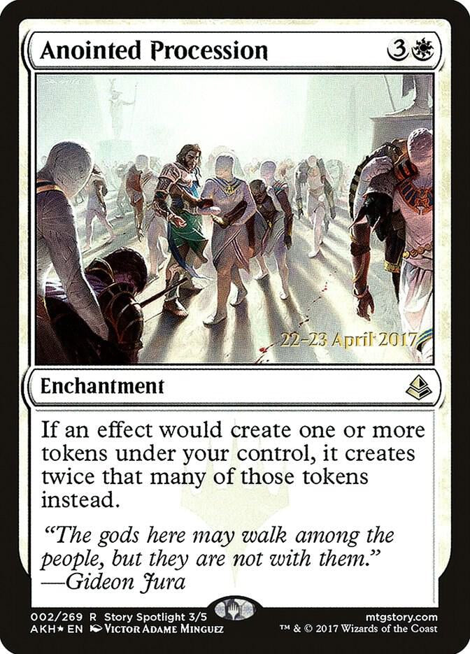 Anointed Procession - White