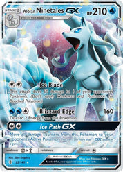 Alolan Ninetales GX - Psychic/Water
