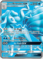 Alolan Ninetales GX - Psychic/Water