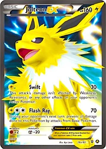 Jolteon EX - Lightning