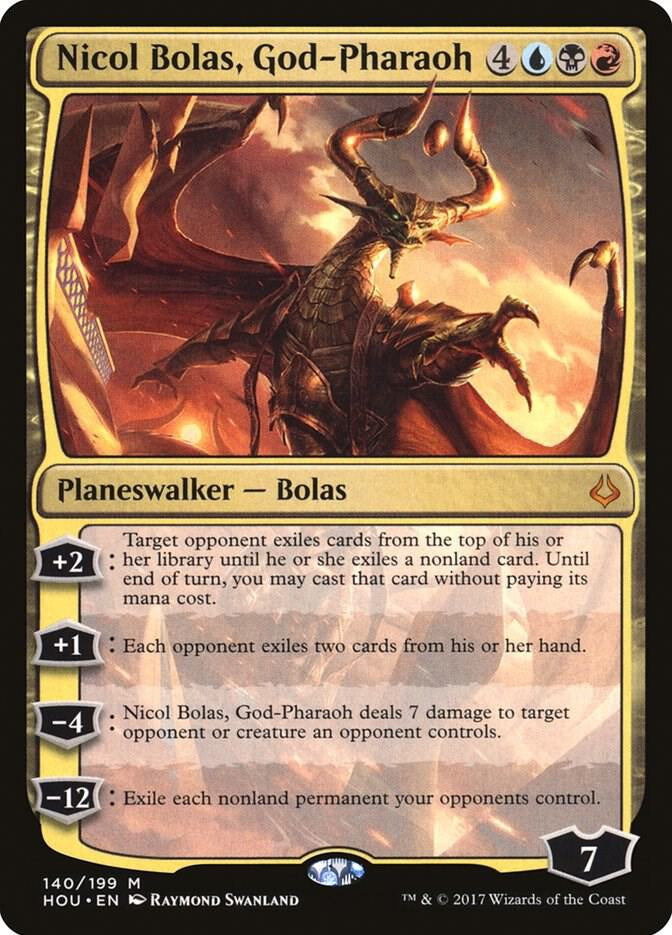 Nicol Bolas, God-Pharaoh - Blue/Black/Red