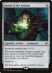 Sword of the Animist - Artifact