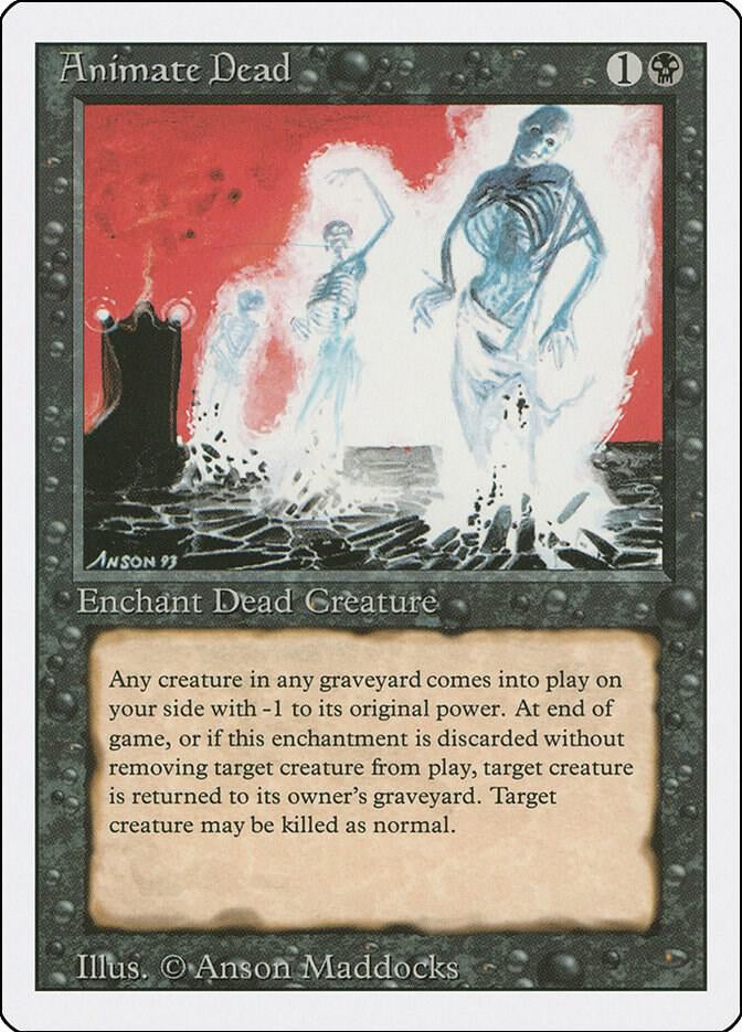 Animate Dead - Black - Staple
