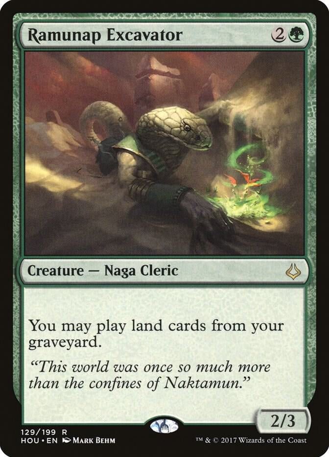 Ramunap Excavator - Green