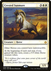 Crested Sunmare - White