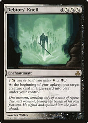 Debtor's Knell - White/Black