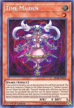 Time Maiden - Yugioh - Fairy/Effect