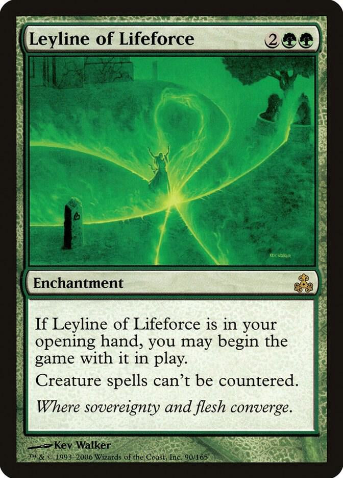 Leyline of Lifeforce - Green