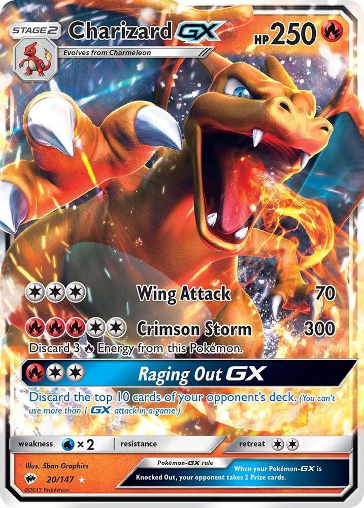 Charizard GX - Fire