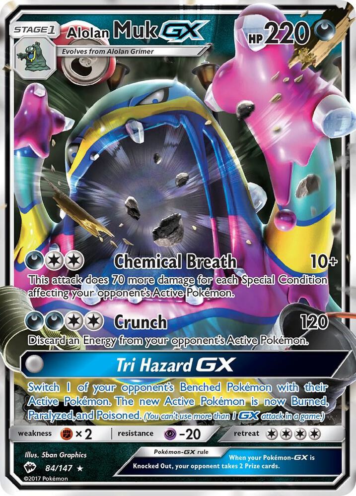 Alolan Muk GX - Darkness