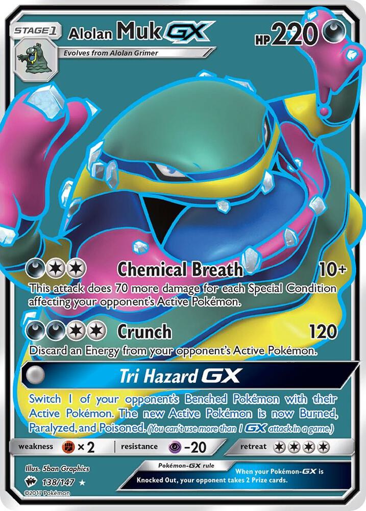 Alolan Muk GX - Darkness