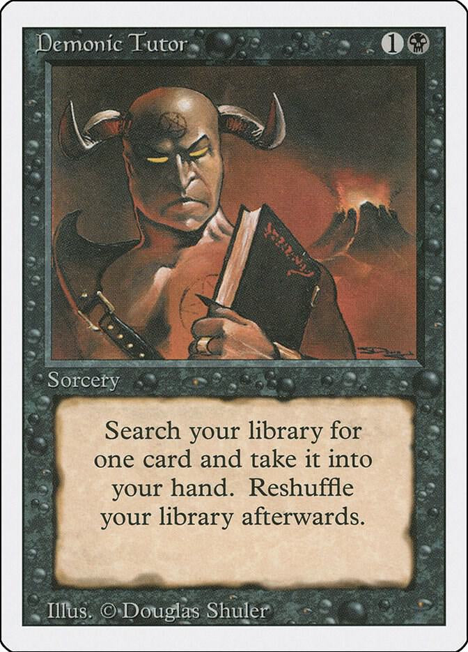 Demonic Tutor - Black