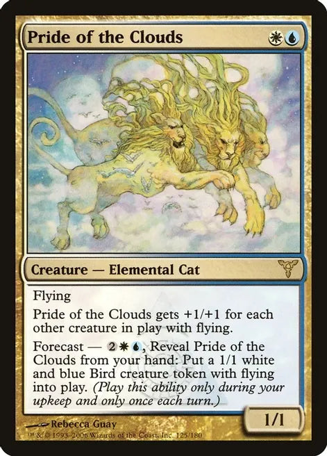 Pride of the Clouds - White/Blue