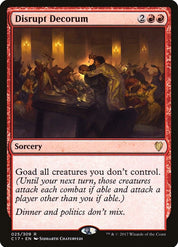 Disrupt Decorum - Red