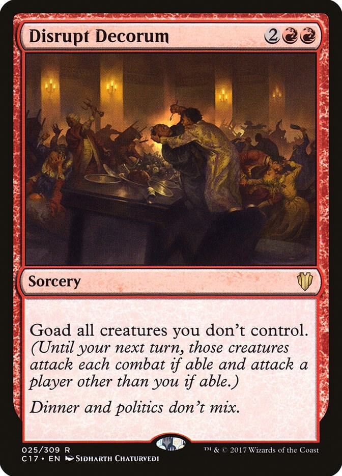 Disrupt Decorum - Red