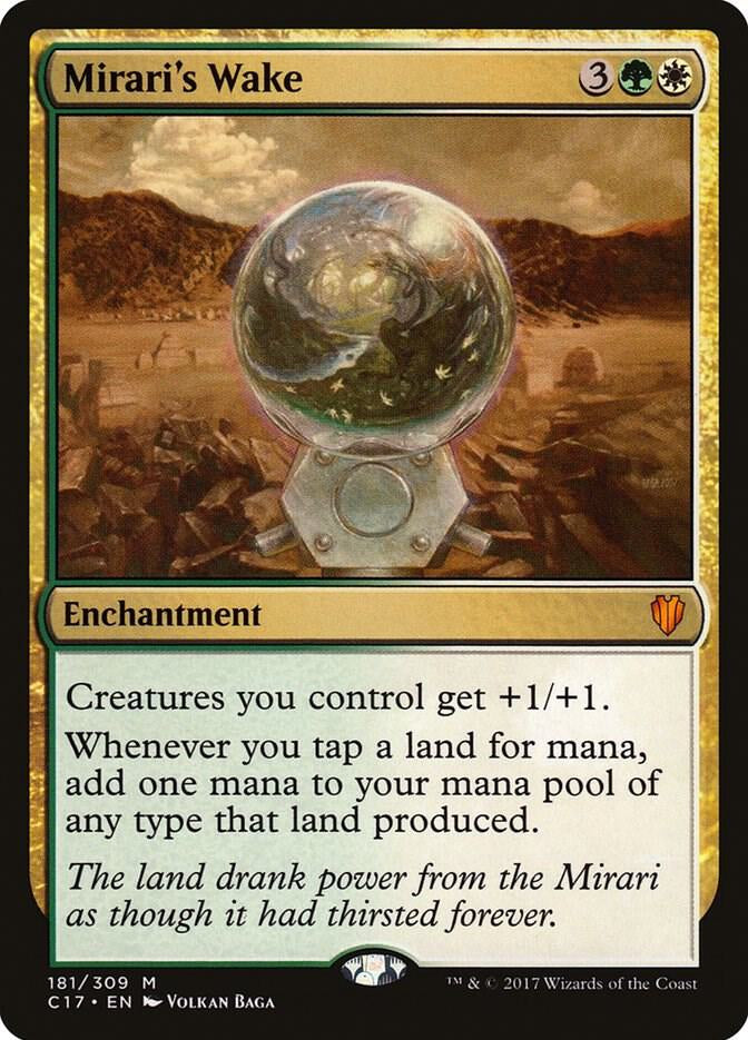 Mirari's Wake - Green/White