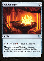 Rakdos Signet - Colorless/Artifact