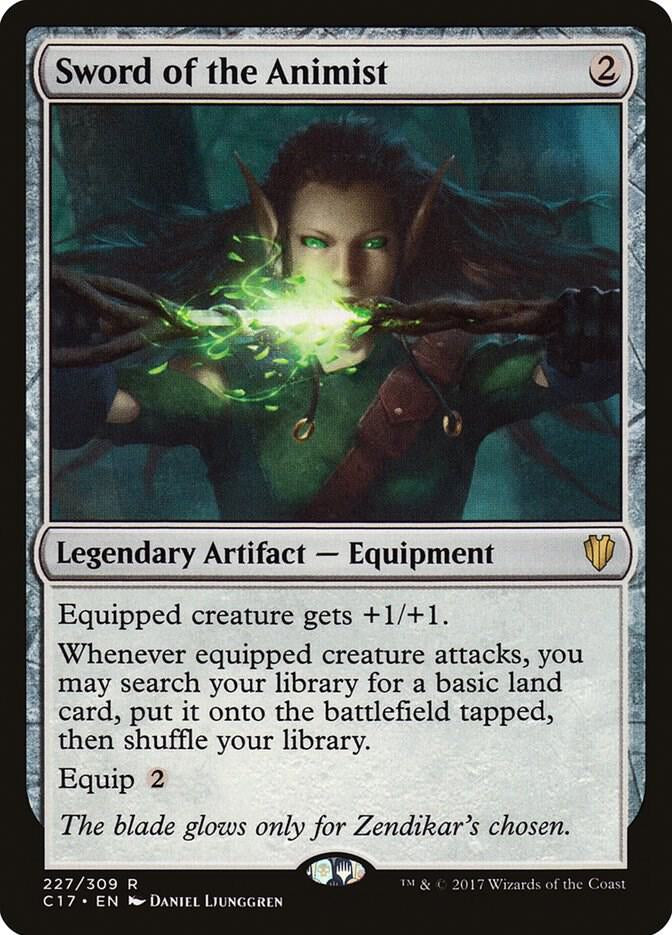 Sword of the Animist - Artifact