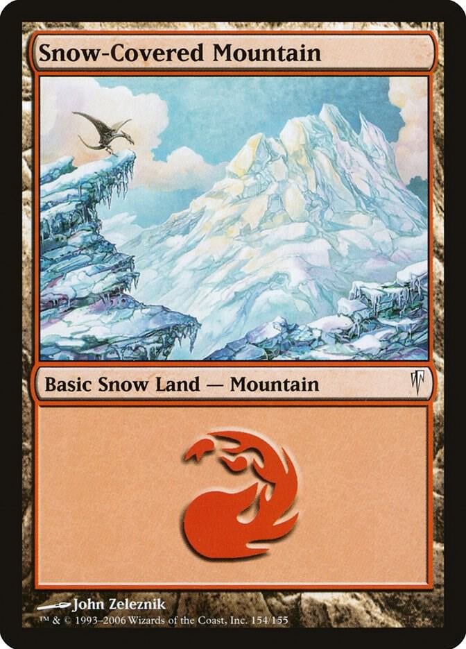 Snow-Covered Mountain - Land