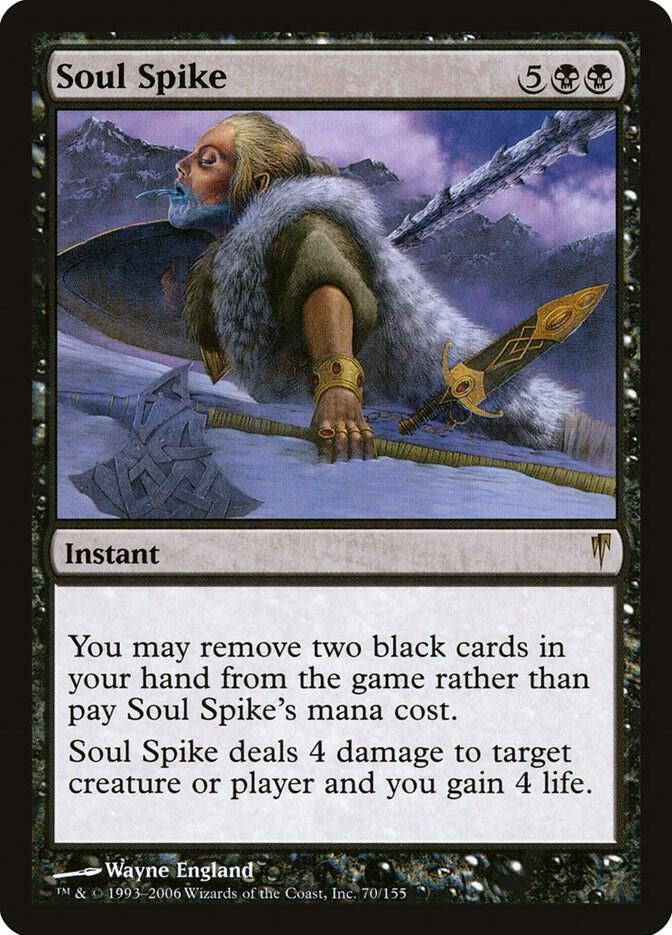 Soul Spike - Instant - Black