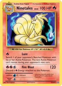 Ninetales - Fire