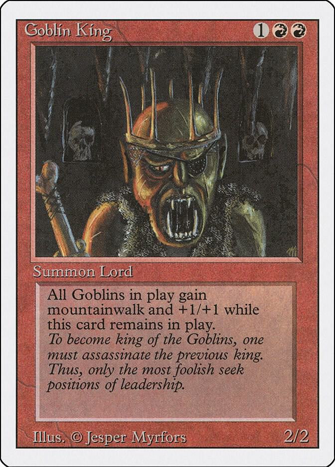 Goblin King - Red