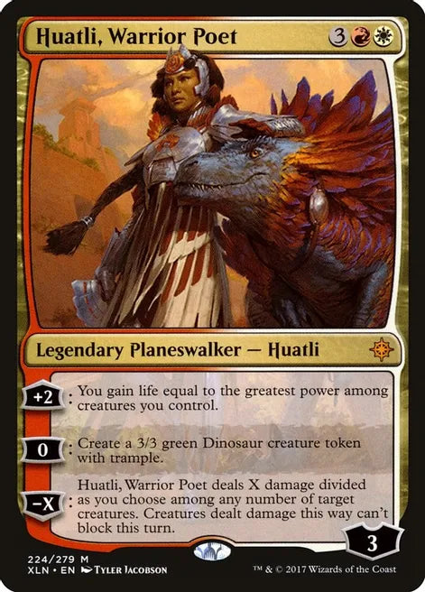 Huatli, Warrior Poet - Red/White