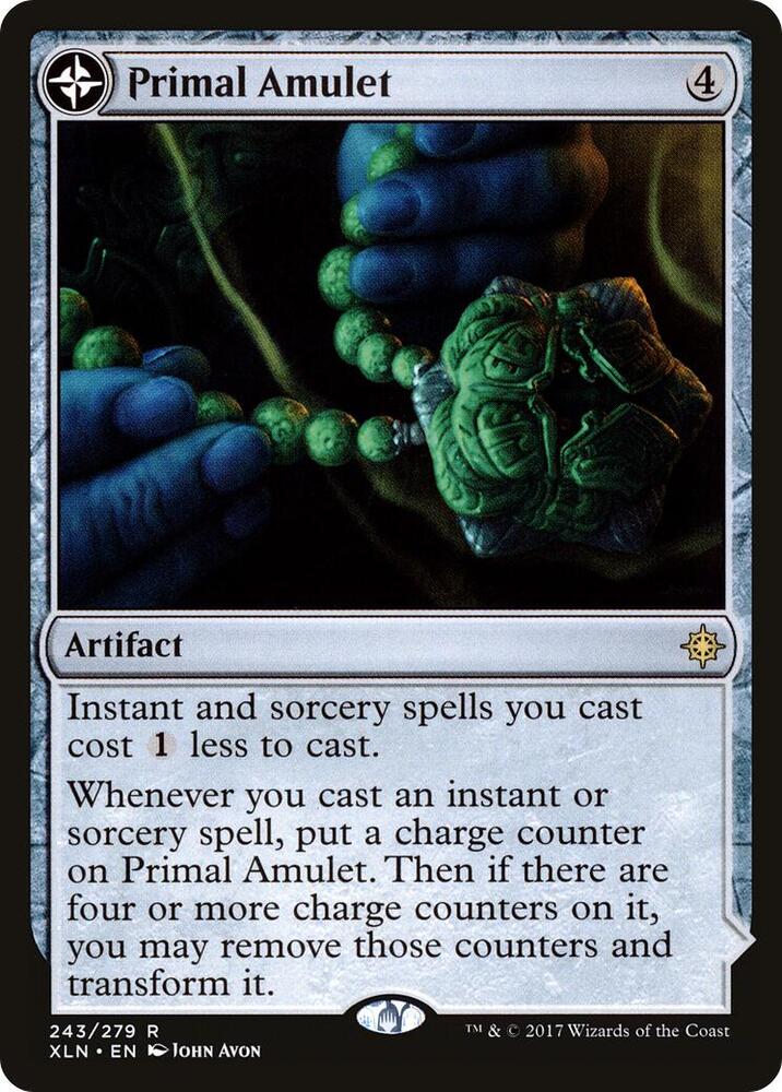 Primal Amulet / Primal Wellspring - Artifact