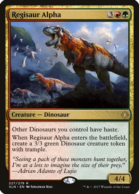 Regisaur Alpha - Red/Green