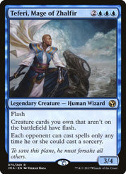 Teferi, Mage of Zhalfir - Blue