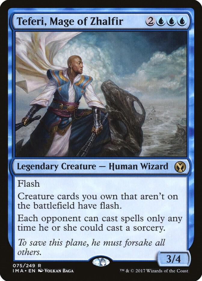 Teferi, Mage of Zhalfir - Blue