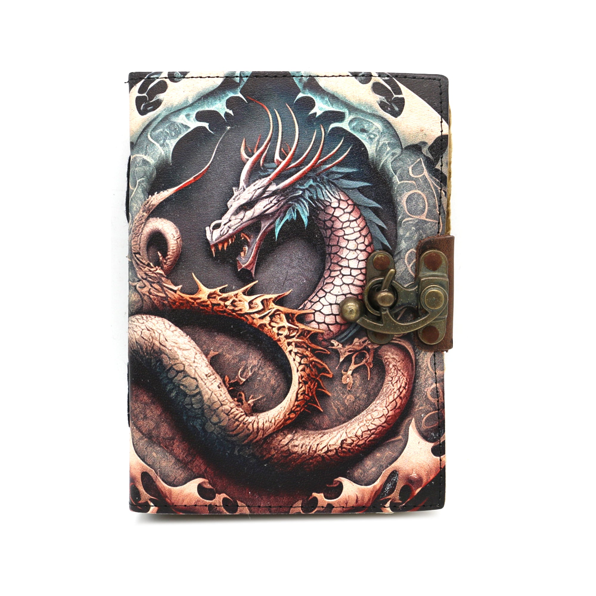 Dragon's Den Blank Leather Journal