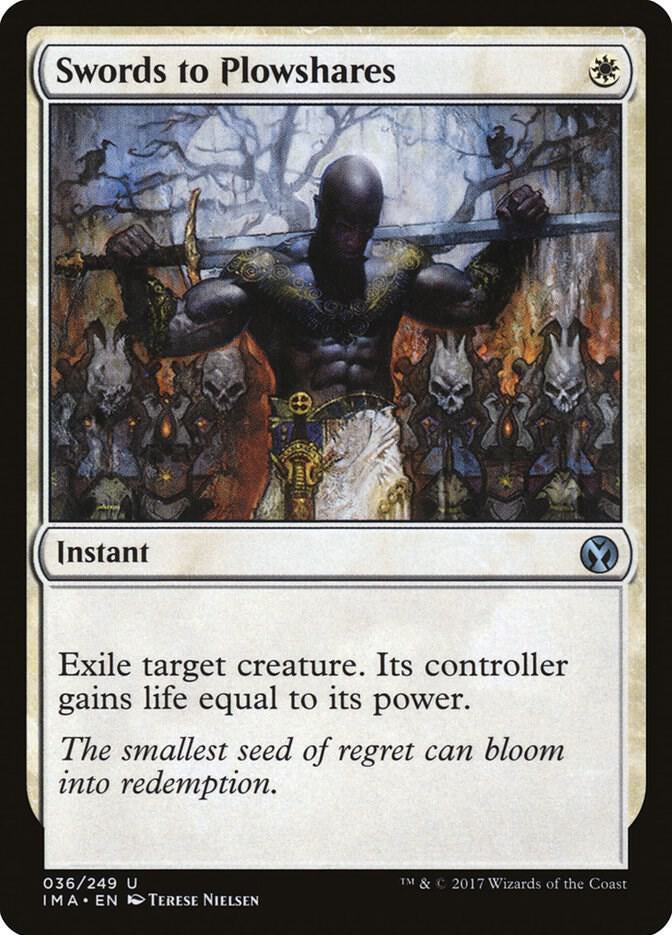 Swords to Plowshares - White