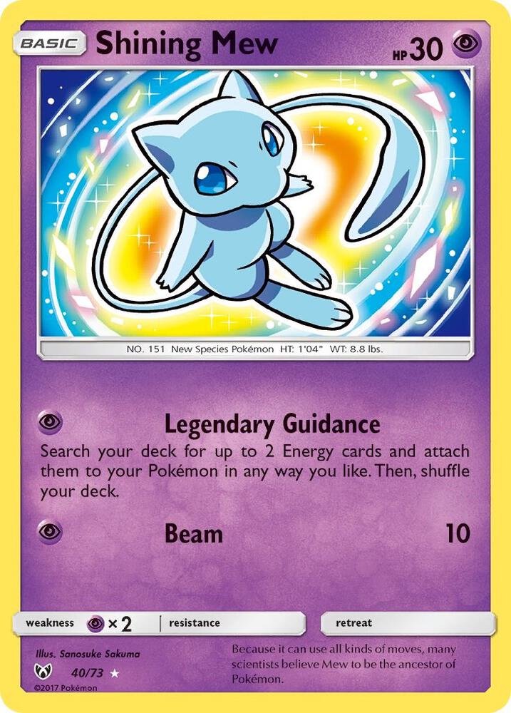 Shining Mew - Psychic