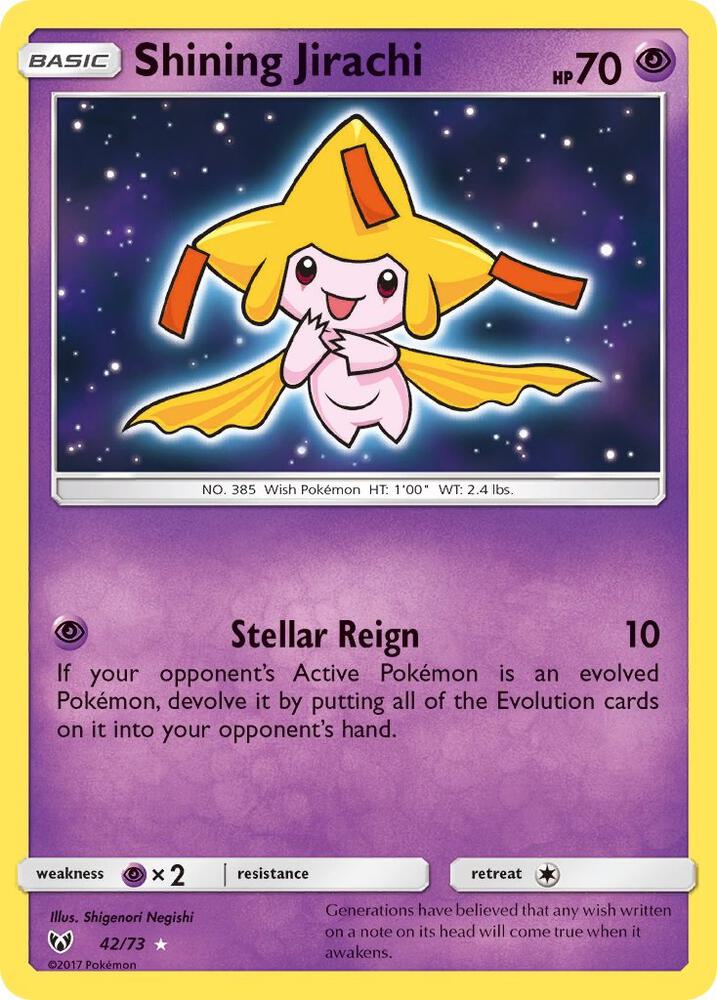Shining Jirachi - Psychic