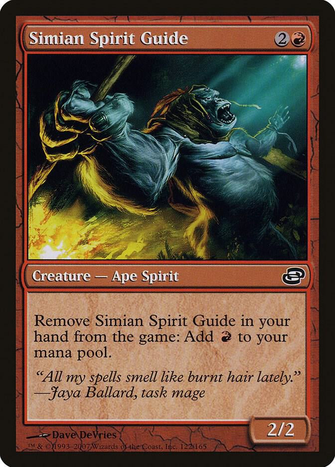 Simian Spirit Guide - Red