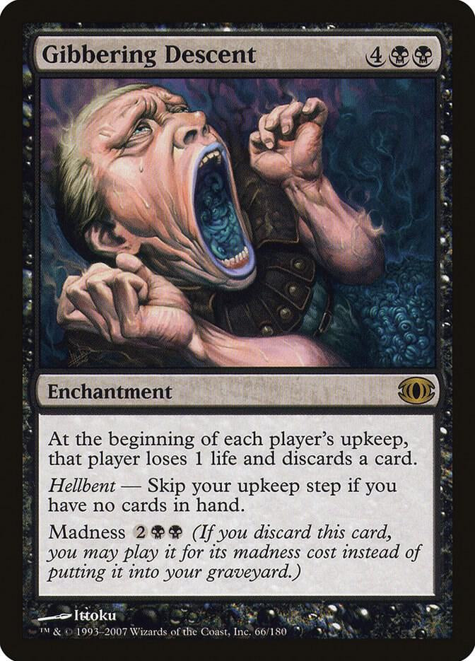 Gibbering Descent - Black