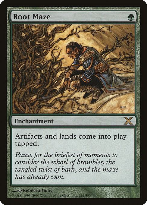 Root Maze - Green