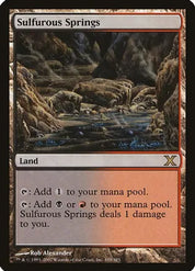 Sulfurous Springs - Land