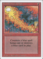 Red Elemental Blast - Red - Staple